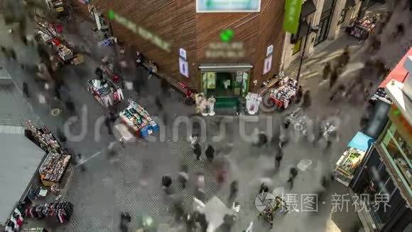 首尔市明东市中心视频