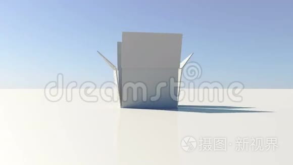 建设和建设蒙太奇与共空间视频