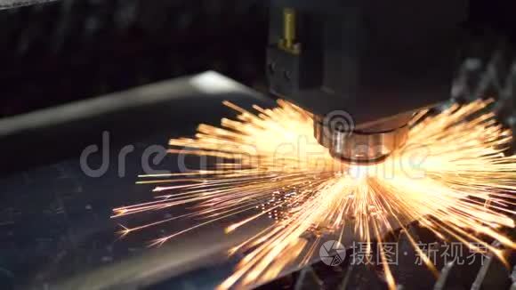 工业激光切割加工制造技术视频