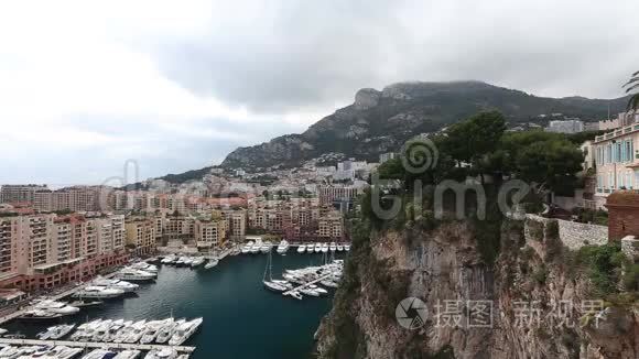 摩纳哥蒙特卡洛港视频