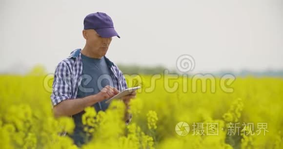 用数字平板技术研究野外开花视频