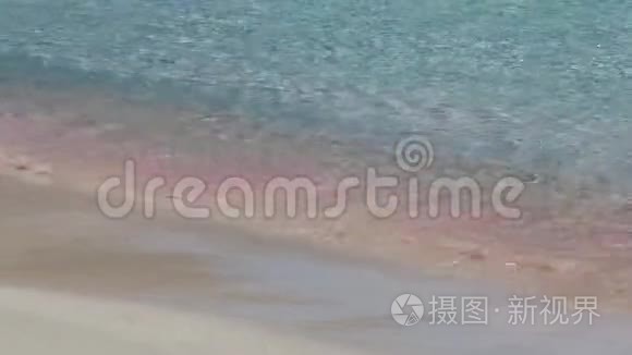 克里特海滩希腊岛视频