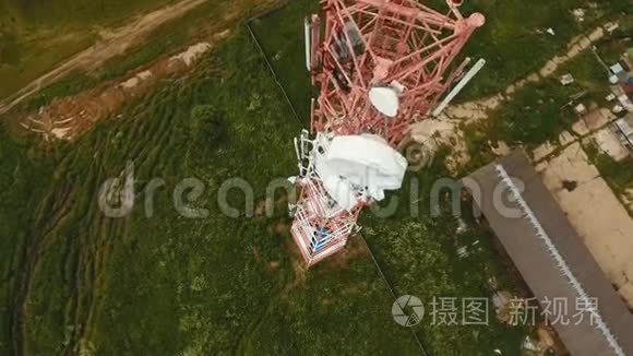 电话信号塔视频