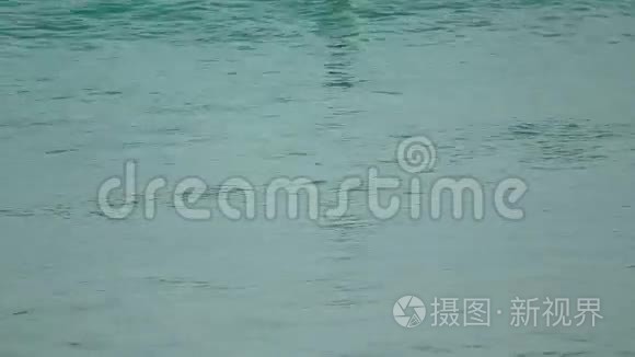 沙滩海浪视频