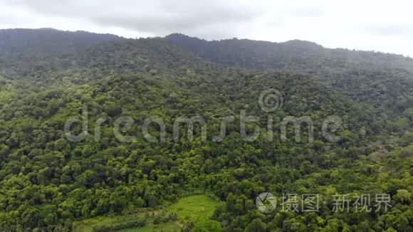 拍摄的乡村自然景观山林景观