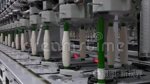 纺织厂的线包视频