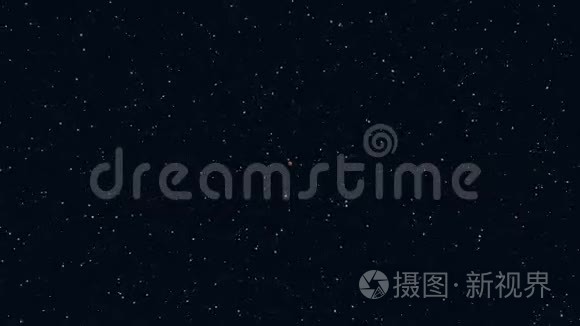 接近彗星快速运动背景