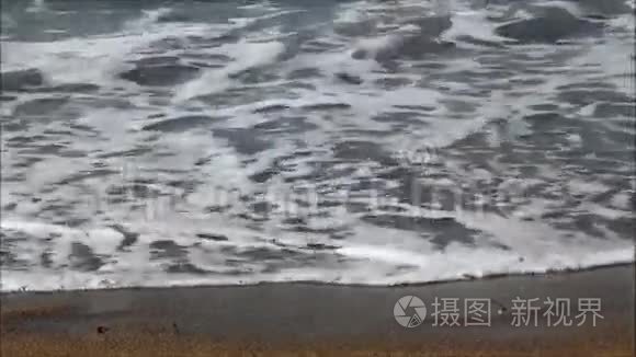 克里特岛的海滩视频