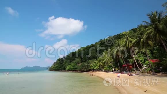 泰国大围岛美景视频