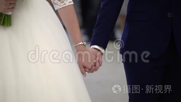 新郎新娘牵手视频