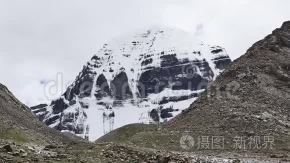 凯拉什山喜马拉雅山脉视频