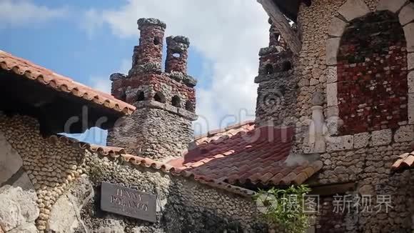 中世纪城市建筑视频