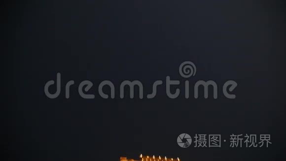 现代建筑的夜景