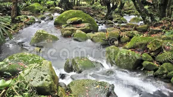 不错的流动山涧视频