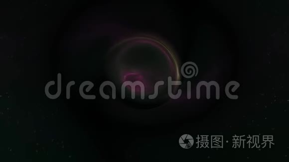 黑洞拉星空间时间漏斗坑动画背景新质量科普酷酷4k股票