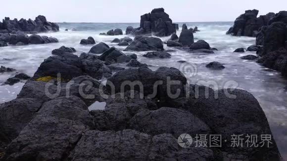 穆迪风暴浪潮海洋梦幻海景视频