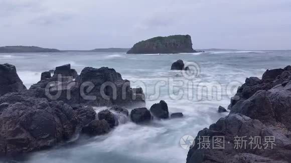 穆迪风暴浪潮海洋梦幻海景