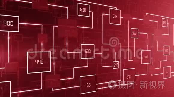 抽象技术电子电路背景回路视频