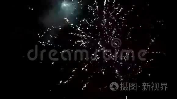 烟火，假期，新年快乐