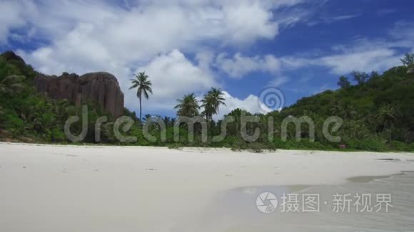塞舌尔群岛印度洋岛屿海滩视频