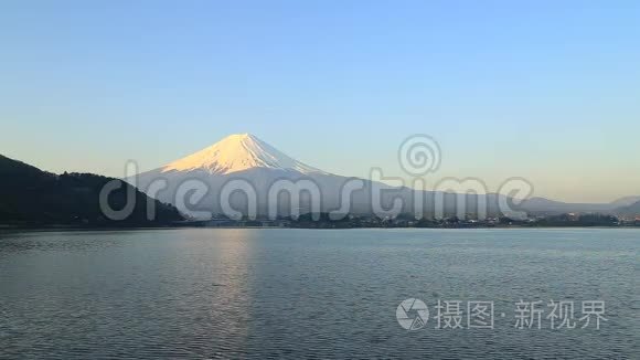 日本川川子湖富士山视频