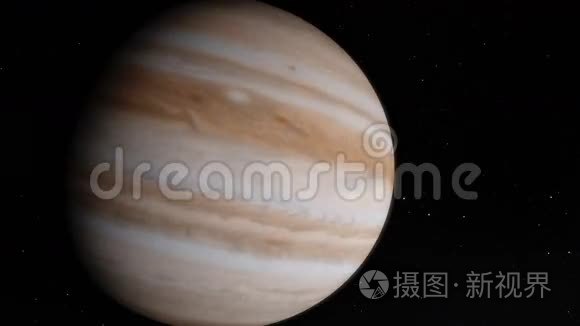 木星旋转时间推移视频