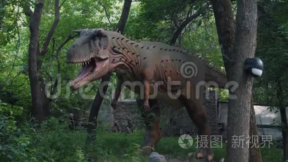 公园里的恐龙视频